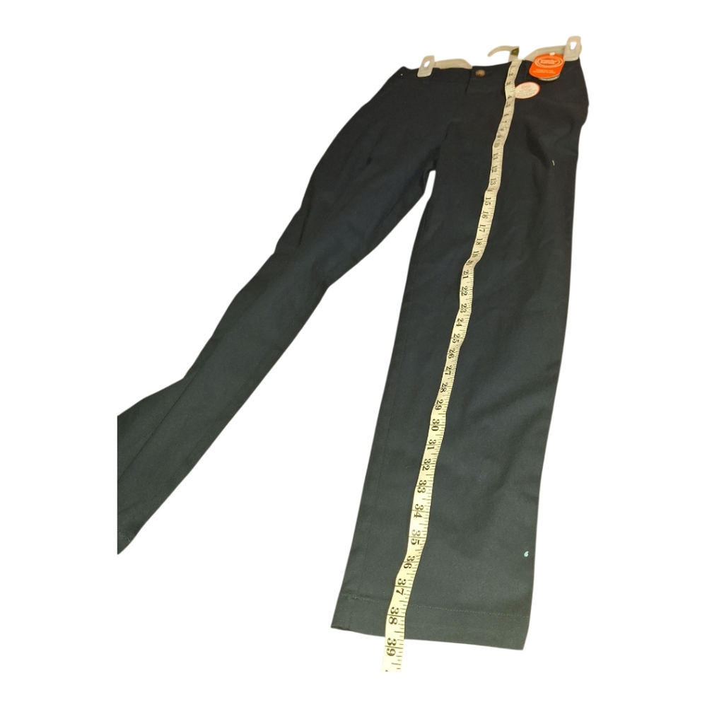 NWT Wonder Nation Boys Size 16 Navy Uniform Pants - Picture 7 of 9